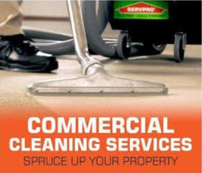 A picture of commercial cleaning