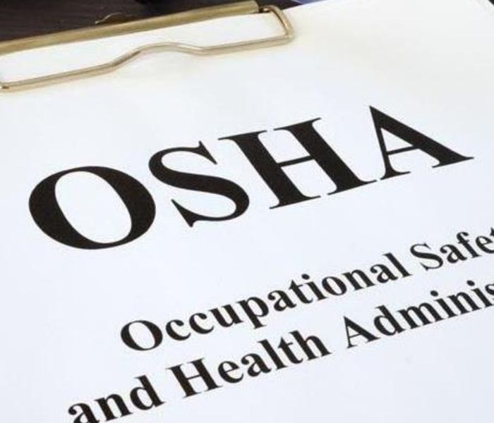 a picture of OSHA guidelines